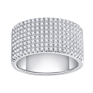 Luxe Elegance Eight-Row Stacking Ring - Stellaradorn