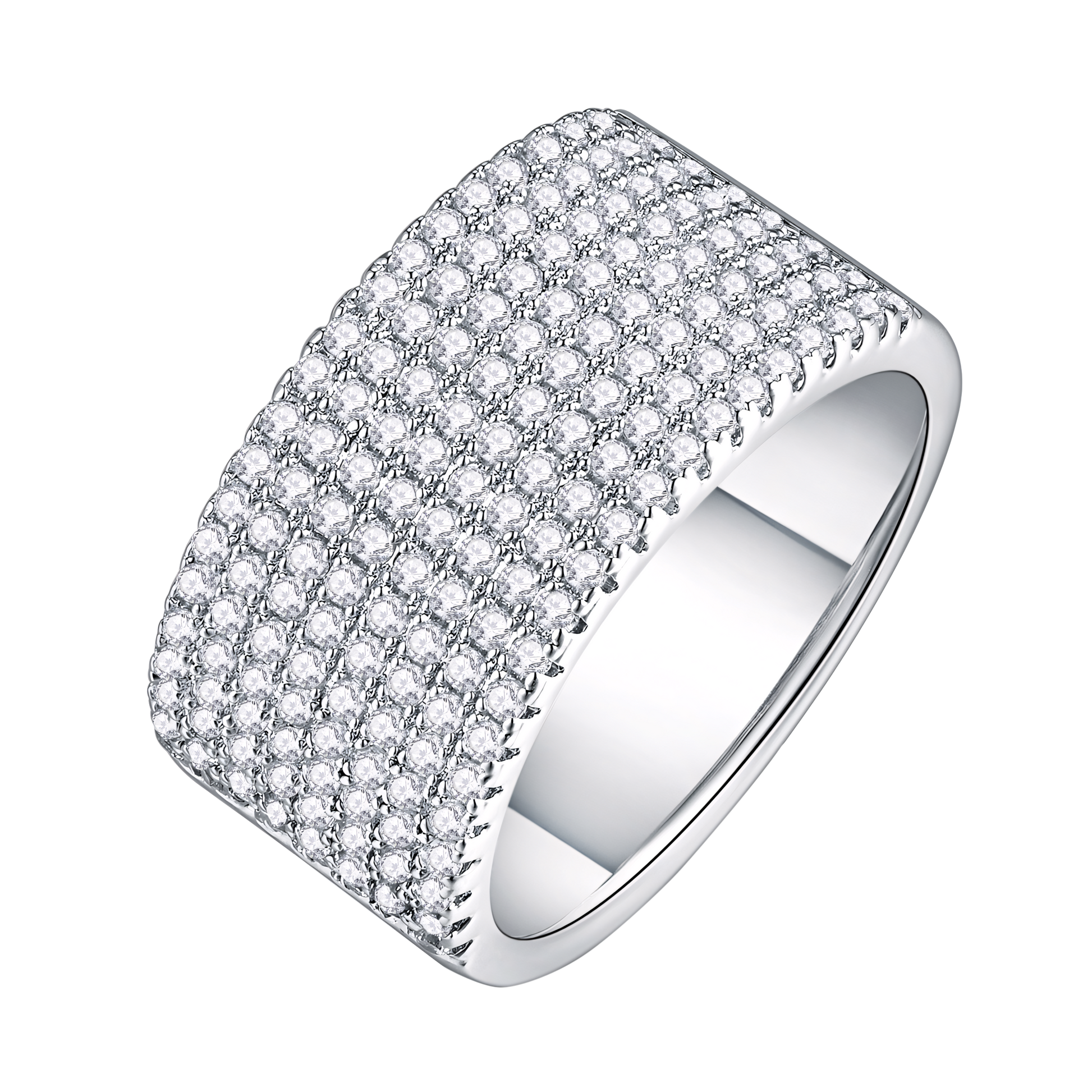 Luxe Elegance Eight-Row Stacking Ring - Stellaradorn