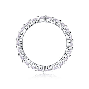 Sparkle Round-cut Eternity Stacking Ring - Stellaradorn